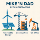 Pioneering EPCC Solutions in the UAE: Mike 'n Dad's Commitment to Renewable Energy, Construction, and Oil & Gas 4 EPC contractors in UAE 1